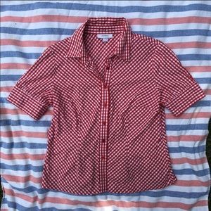 Vintage Cowgirl Checkered Shirt